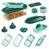 Geniu Allesschneider Gemüseschneider Nicer Dicer Küchengerät Fusion ✨ Smart A33811 (16Tlg) Spiralschneider Grün;