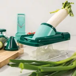 Geniu Gemüse- Gemüse ⭐ Spiralschneider Nicer Dicer Fusion A34066 (23 Teile) Smart Schneiden; -Genius Verkäufe unnamed file 1022