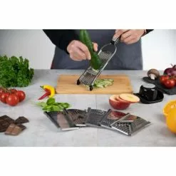 Geniu Set Auffangbehälter Schneidguthalter Nicer Dicer Multihobel Hobel A34224 550Ml; 9-Tlg 3 Einsätzen, Großhandel Verstellbarer Speed V -Genius Verkäufe unnamed file 104