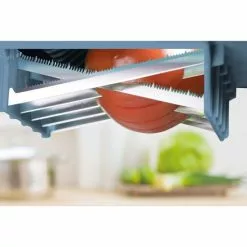 Geniu Allesschneider Gemüseschneider Nicer Dicer Fun Rhino Küchengerät ???? A34196 (14 Teile) Auslauf Spiralschneider Blau; -Genius Verkäufe unnamed file 1044