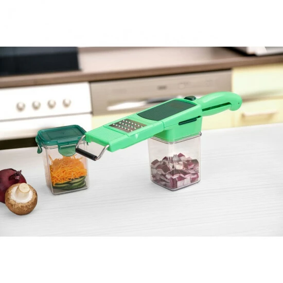 ???? | Geniu Set (Set Nicer Dicer Inkl. 2. 24-Tlg.) Professional Quick 7 ???? | Geniu Set (Set Nicer Dicer Inkl. 2. 24-Tlg.) Professional Quick – Bild 5