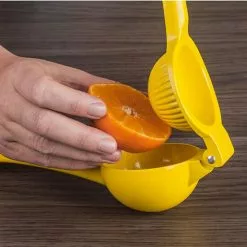 Geniu Orangenpresse, Zitrus- Limettenpresse, Saftpresse, Cocktail Fruchtpresse A33142 ❤️ Gelb;