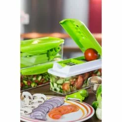 Geniu Gemüse; Schneiden Nicer Dicer Plu Multischneider A33886 (18 Teile) 8 Geniu Gemüse; Schneiden Nicer Dicer Plu Multischneider A33886 (18 Teile) -Genius Verkäufe unnamed file 1194