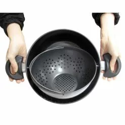 Bestes Angebot ⭐ Genius World´s Greatest Pot (3 Teile) Kochtopf-Set Mit Siebeinsatz 20 Cm Topf; A24654 ❤️ -Genius Verkäufe unnamed file 120