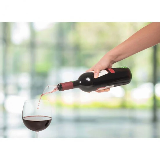 Geniu Set Folienschneider, Weinöffner ⭐ Ausgießer Weinöffner, Flaschenverschluss; A32028 (4 Teile) 4 Geniu Set Folienschneider, Weinöffner ⭐ Ausgießer Weinöffner, Flaschenverschluss; A32028 (4 Teile) – Bild 2