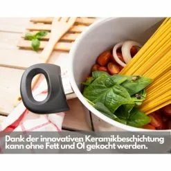 ???? Geniu ???? Kochtopf Glasdeckel; Topf-Set A24680 Steel Großhandel 24 Cm Cerafit -Genius Verkäufe unnamed file 1292