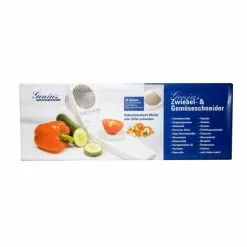 ???? Geniu Nicer Dicer Würfel Gemüseschneider Zwiebelschneider 3-Teilig 6 X 6 Mm (Weiss) -Genius Verkäufe unnamed file 1338