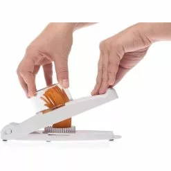 ???? Geniu Nicer Dicer Würfel Gemüseschneider Zwiebelschneider 3-Teilig 6 X 6 Mm (Weiss) -Genius Verkäufe unnamed file 1342