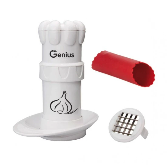 ???? Geniu Knoblauch-Schneider G5 ???? A19125 Kunststoff Weiß 3 ???? Geniu Knoblauch-Schneider G5 ???? A19125 Kunststoff Weiß