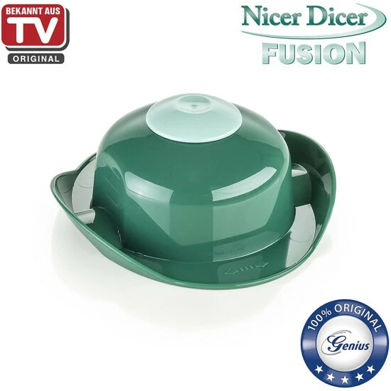 Genius Nicer Dicer ???? Fusion 13Tlg. Mint 6 Genius Nicer Dicer ???? Fusion 13Tlg. Mint – Bild 4