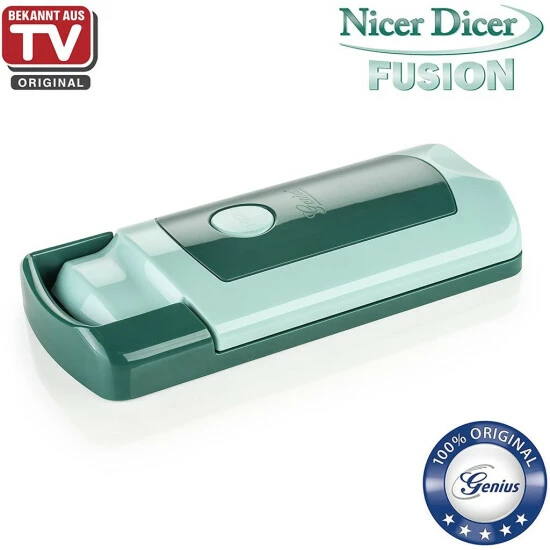 Genius Nicer Dicer ???? Fusion 13Tlg. Mint 7 Genius Nicer Dicer ???? Fusion 13Tlg. Mint – Bild 5