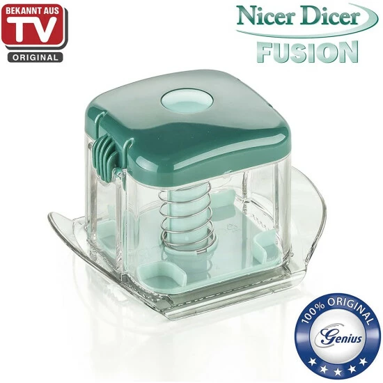 Genius Nicer Dicer ???? Fusion 13Tlg. Mint 8 Genius Nicer Dicer ???? Fusion 13Tlg. Mint – Bild 6