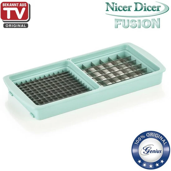 Genius Nicer Dicer ???? Fusion 13Tlg. Mint 10 Genius Nicer Dicer ???? Fusion 13Tlg. Mint – Bild 8