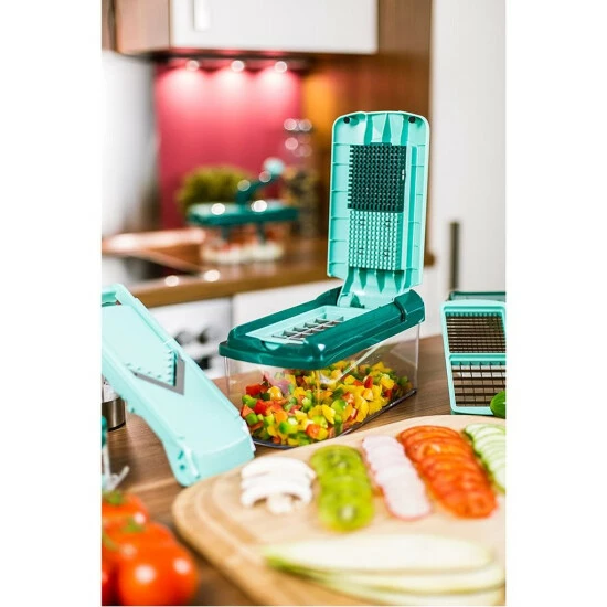 Genius Nicer Dicer ???? Fusion 13Tlg. Mint 15 Genius Nicer Dicer ???? Fusion 13Tlg. Mint – Bild 13