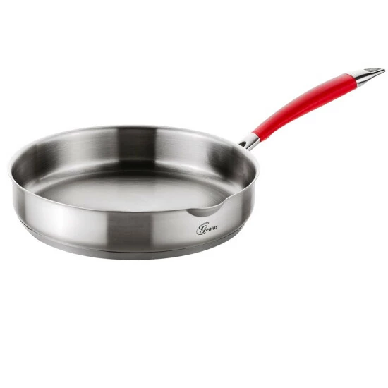 Geniu Universalpfanne Bratpfanne A24421 Steelfit Pro 500 Silber; Ø 24 Cm Deckel 5 Geniu Universalpfanne Bratpfanne A24421 Steelfit Pro 500 Silber; Ø 24 Cm Deckel – Bild 3