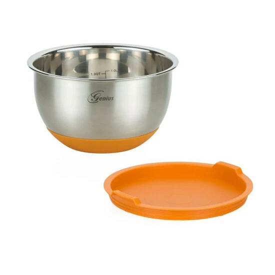 Bunt Geniu ✨ : ???? Set Edelstahl-Schüsseln, 6Tlg. Top 4 Bunt Geniu ✨ : ???? Set Edelstahl-Schüsseln, 6Tlg. Top – Bild 2