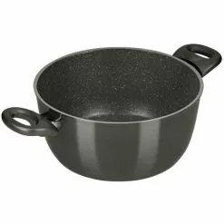 Genius Bonafit Kochtopf Suppentopf A24546 ???? 24 Cm Ø Antihaft Schwarz;