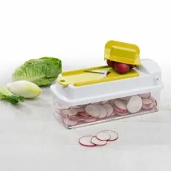 Geniu Mandoline Brandneu Obstschneider Zwiebelschneider Multischneider Gemüseschneider Nicer Dicer ???? A336 ❤️ (5 Teile) Smart Gelb; -Genius Verkäufe unnamed file 1426