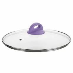 Geniu Deckel Glasdeckel (24371) Ø 28Cm Cerafit Style Lila