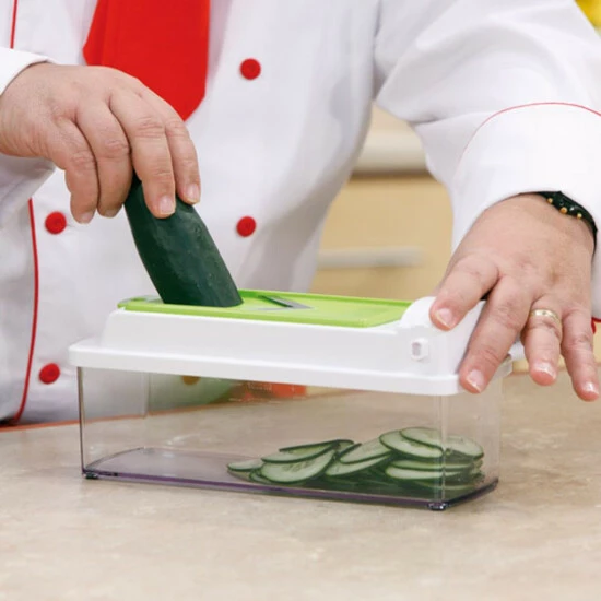 ???? Geniu Kiwi; ???? Gemüseschneider Hobeln Nicer Dicer Plu Zwiebelschneider A33541 (12Tlg) Budget 8 ???? Geniu Kiwi; ???? Gemüseschneider Hobeln Nicer Dicer Plu Zwiebelschneider A33541 (12Tlg) Budget – Bild 6