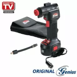 ???? Geniu Neu Luftkompressor Auto-Adapter Luftpumpe Air Hawk 6 Teile Inkl. Elektrische