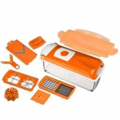 ???? ???? Geniu Nicer Dicer Plu Multischneider 33616 11-Tlg. Orange