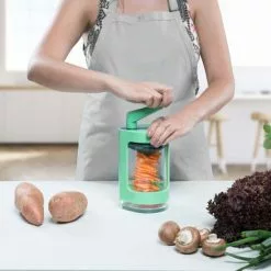 Geniu Nicer Dicer ???? Spiralschneider Spiralen Gemüseschneider Julietti A81125 Super Julietti Fusion Smart; Großhandel 13Tlg Dekorative -Genius Verkäufe unnamed file 1571