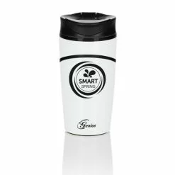 Geniu ???? "Never Fall" Trinkbecher, 300 Ml Spring Smart : Weiß