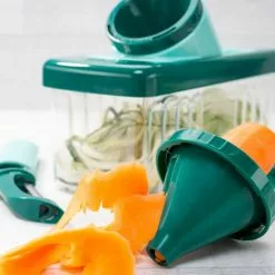 Geniu ???? Nicer Dicer Julietti Spiralschneider Gemüseschneider Obstschneider A33845 ???? Plu (9 Teile) Budget Smaragdgrün; 10 Geniu ???? Nicer Dicer Julietti Spiralschneider Gemüseschneider Obstschneider A33845 ???? Plu (9 Teile) Budget Smaragdgrün; -Genius Verkäufe unnamed file 1697