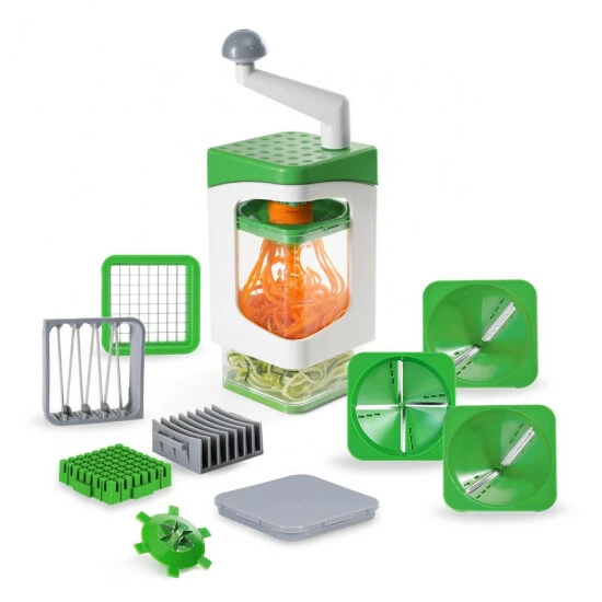 Geniu Julietti Set Gemüseschneider Spiralschneider Spiralen; Coupon Nicer Dicer A34259 ???? 13Tlg 3 Geniu Julietti Set Gemüseschneider Spiralschneider Spiralen; Coupon Nicer Dicer A34259 ???? 13Tlg