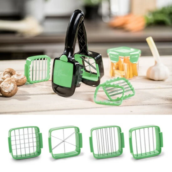Topf Geniu ❤️ Set Schüssel Rezeptbuch Nicer Dicer ???? 7Tlg Quick 7 Topf Geniu ❤️ Set Schüssel Rezeptbuch Nicer Dicer ???? 7Tlg Quick – Bild 5