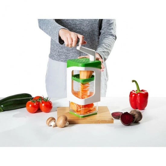 Geniu Julietti Set Gemüseschneider Spiralschneider Spiralen; Coupon Nicer Dicer A34259 ???? 13Tlg 10 Geniu Julietti Set Gemüseschneider Spiralschneider Spiralen; Coupon Nicer Dicer A34259 ???? 13Tlg – Bild 8