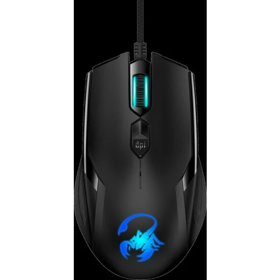 Geniu Ammox X-1 600/ Gx Gaming Rgb-Hintergrundbeleuchtung/ Usb/Schwarz ❤️ 3200 Dpi/ 4 Geniu Ammox X-1 600/ Gx Gaming Rgb-Hintergrundbeleuchtung/ Usb/Schwarz ❤️ 3200 Dpi/ – Bild 2