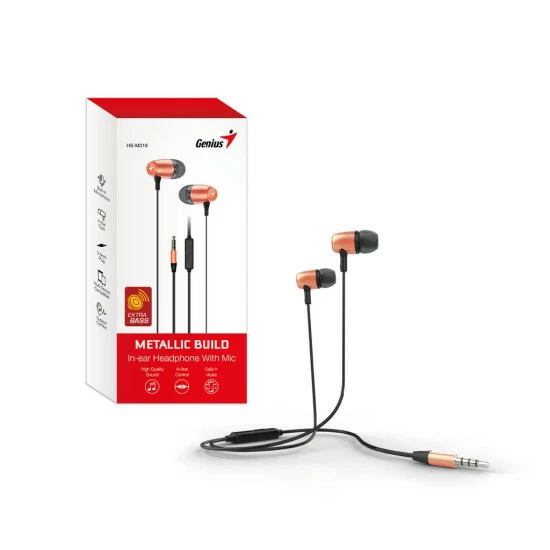 ???? Genius-Headset Buchse Hs-M318 Metallisch 4Pin 3,5 Mm Gold/ 4 ???? Genius-Headset Buchse Hs-M318 Metallisch 4Pin 3,5 Mm Gold/ – Bild 2