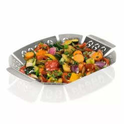 | Geniu ???? Budget ⌛ Edelstahl Grill-Korb A17047 Neu; Xl Barbecue Bbq