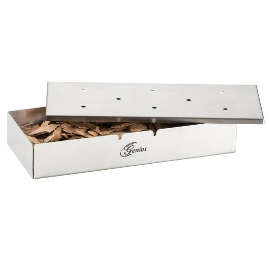 Geniu ???? Räucherbox Smokerbox A25001 Rostfreiem Edelstahl; Bbq 3 Geniu ???? Räucherbox Smokerbox A25001 Rostfreiem Edelstahl; Bbq