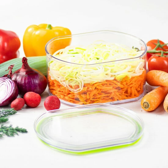 Geniu Set Behälter Nicer Dicer Pegasu 2-Teilig 1850Ml) Kompatibel 4 Geniu Set Behälter Nicer Dicer Pegasu 2-Teilig 1850Ml) Kompatibel – Bild 2