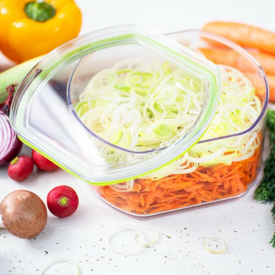 Geniu Set Behälter Nicer Dicer Pegasu 2-Teilig 1850Ml) Kompatibel 5 Geniu Set Behälter Nicer Dicer Pegasu 2-Teilig 1850Ml) Kompatibel – Bild 3