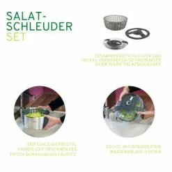 ???? Geniu Schleuder Set | Nicer Dicer 7-Tlg. Family Budget -Genius Verkäufe unnamed file 1968