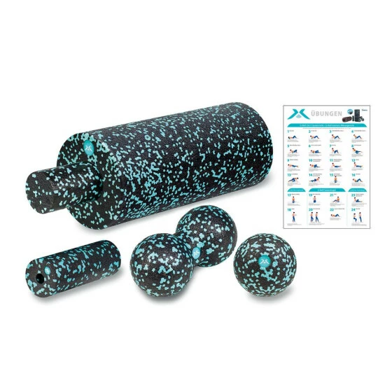 Geniu Faszienrolle Triggerpunkte, Beine, Füße, Plantarfasziiti Nacken Rücken, Fußroller Massageroller (5Tlg.) Tiefenmassage 7 Geniu Faszienrolle Triggerpunkte, Beine, Füße, Plantarfasziiti Nacken Rücken, Fußroller Massageroller (5Tlg.) Tiefenmassage – Bild 6