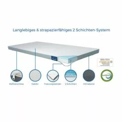 ???? Geniu ???? Matratzen Matratzentopper Eazzzy 200 X 7 Cm) 180 X Orthopädisch Atmungsaktiv, Viskoelastischer Classic -Genius Verkäufe unnamed file 229