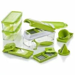 | Geniu Gemüseschneider Nicer Dicer 16 Teile Smart