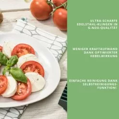 Geniu Julietti-Schneider Neu Obst Gemüseschneider Multi-Schneider; Allesschneider Nicer Dicer Chef A27060 ???? ???? (15 Teile) -Genius Verkäufe unnamed file 273