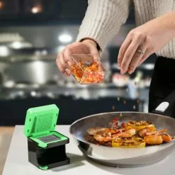 Geniu ???? Gemüseschneider Nicer Dicer Küchenhelfer Allesschneider Zwiebelschneider A34156 ❤️ (5 Teile) Spicy Orange; -Genius Verkäufe unnamed file 293