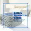 Geniu ???? ???? Kinder Erwachsene Gewichtsdecke A19308 Eazzzy (4Kg) 135 X 200 Cm Schlafstörung;