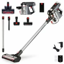 ???? Geniu ???? Set Staubsauger Allergiker Akku Handstaubsauger Invictu X9 A28142 Led 14Tlg Kabello Hepa