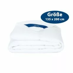 Genius Eazzzy Bettdecke Baumwolle 135X200 Cm 100% Kuschelig Warm Weiß