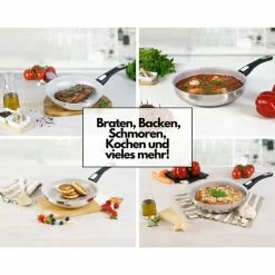 ???? ???? Geniu Pfanne Pfannenset Steel Cerafit 5-Tlg Großhandel 28 Cm 20 24 Induktion Deckel -Genius Verkäufe unnamed file 353