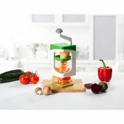 ⭐ Geniu Julietti Spiralschneider Deluxe-Set Nicer Dicer A82121 17-Tlg, -Genius Verkäufe unnamed file 386