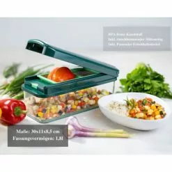 Geniu ❤️ Gemüseschneider Nicer Dicer Rezeptheft; A34286 6 Einsätzen 15Tlg Exclusive 11 Geniu ❤️ Gemüseschneider Nicer Dicer Rezeptheft; A34286 6 Einsätzen 15Tlg Exclusive -Genius Verkäufe unnamed file 405